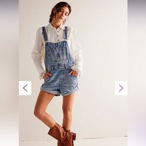 Free people Ziggy Overalls